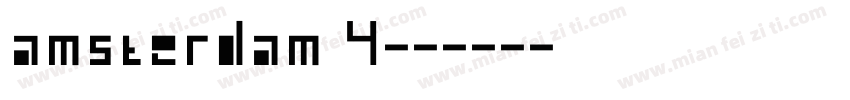 amsterdam 4字体转换